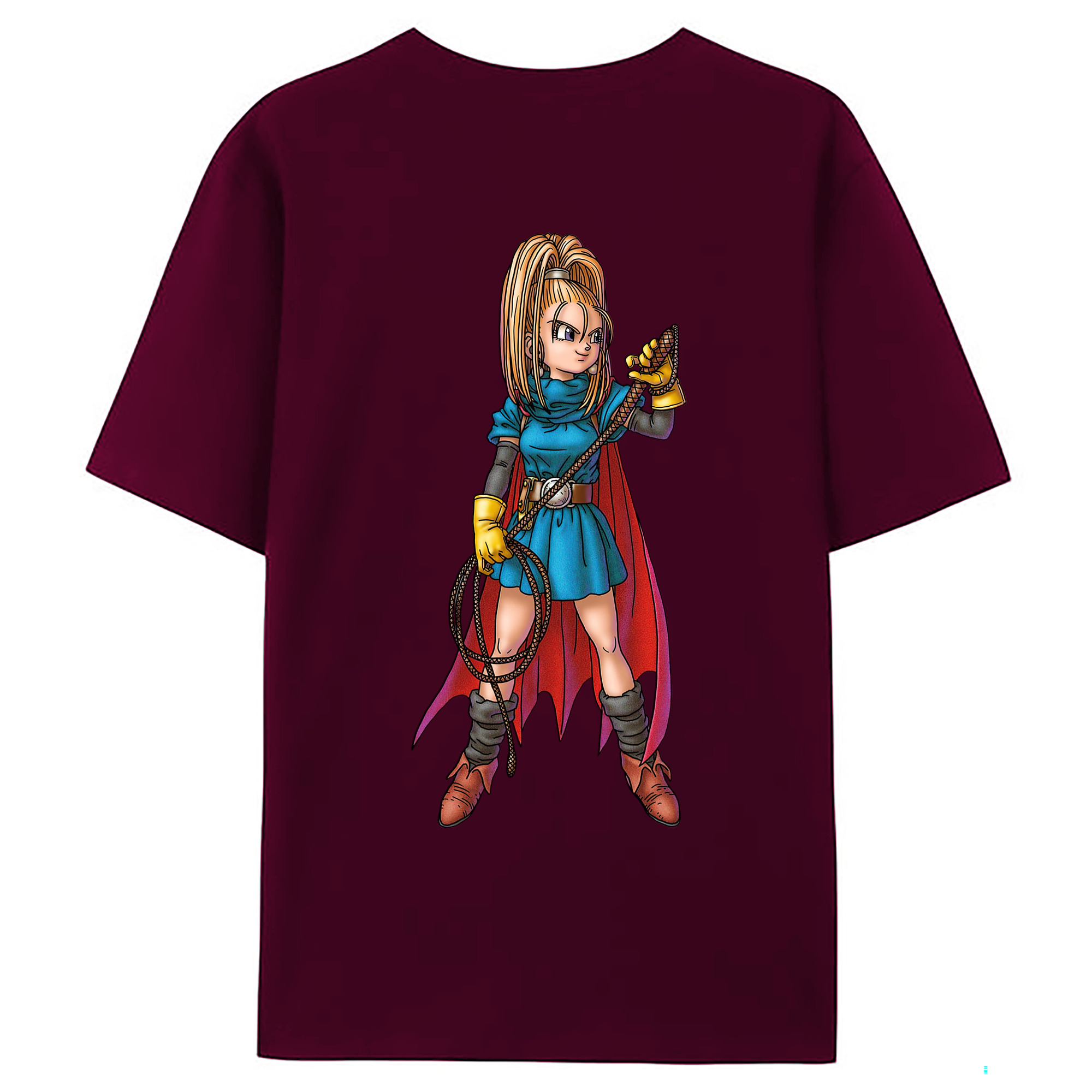 （画像用） ドラゴンクエスト Doragon Kuesuto Dragon Quest レディース半袖Tシャツ(バックプリント)